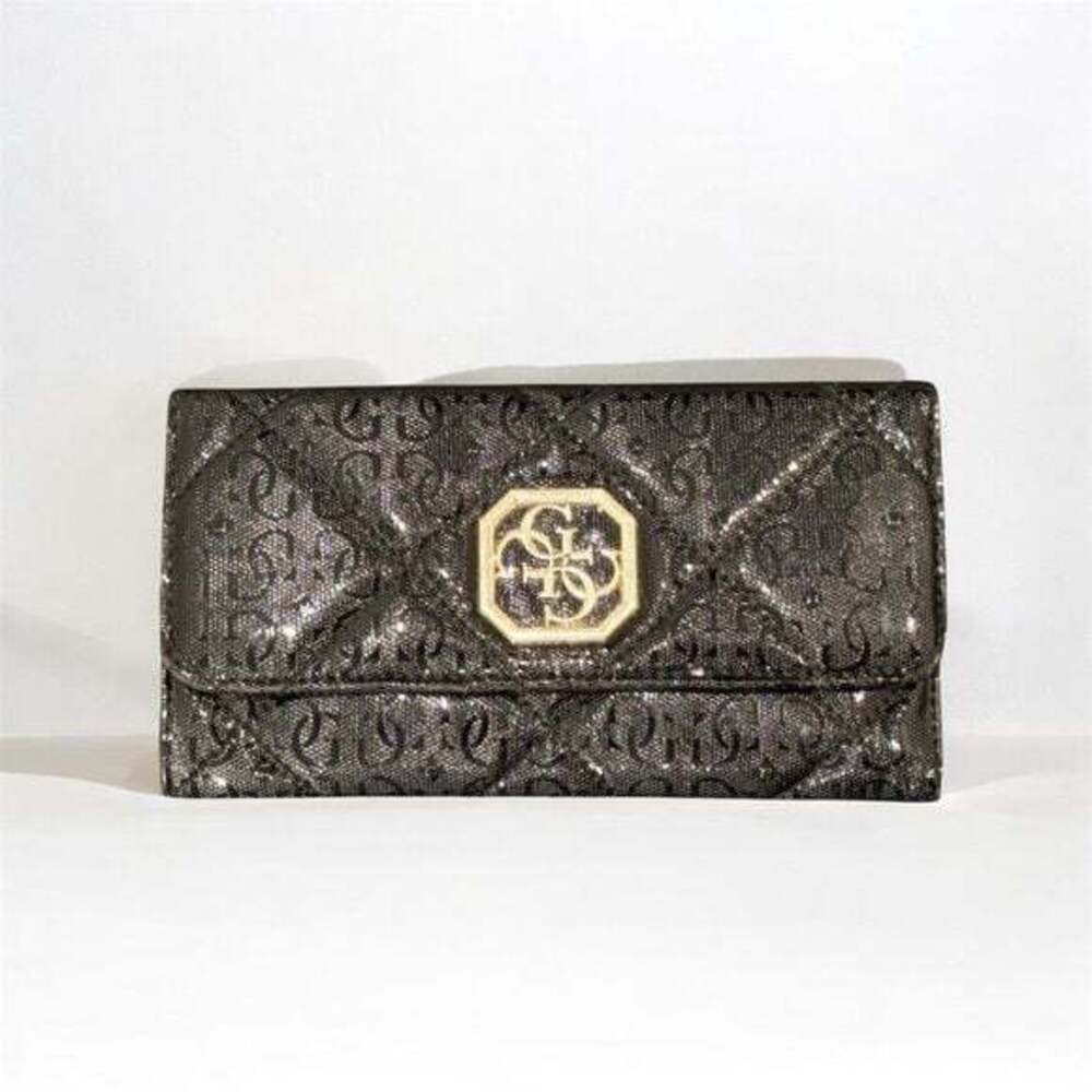 Guess Elegant Black Designer Clutch